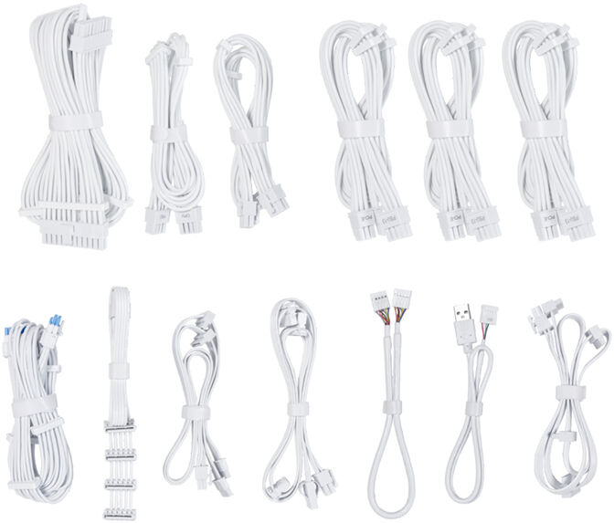 Fuente Modular Lian Li Edge 850W 80+ Platinum Blanca image number 5