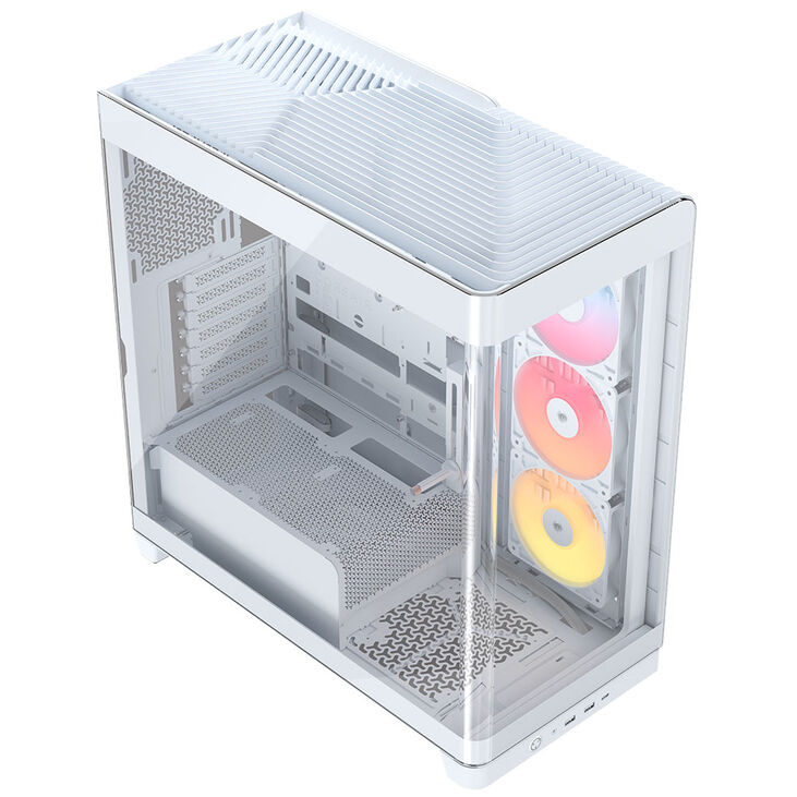 Torre E-ATX Corsair 4500X RS-R ARGB Blanco Cristal Templado image number 2