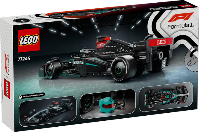 LEGO Speed Champions: Coche de Carreras Mercedes-AMG F1 W15, 267 Piezas (77244) image number 1