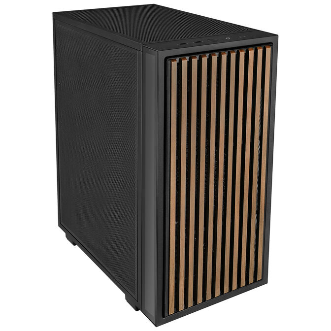 Panel Frontal Lian Li x Dan Cases B4 Vertical AeroDeck Negra image number 1