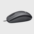 Rat&oacute;n Logitech M100 Corded USB Negro image number null