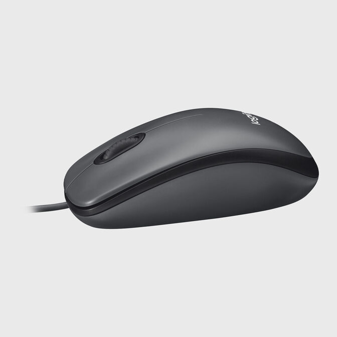 Rat&oacute;n Logitech M100 Corded USB Negro image number 4