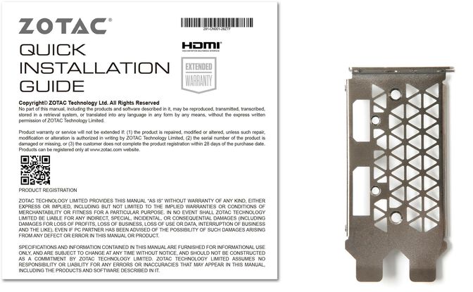 Tarjeta Gr&aacute;fica ZOTAC GeForce&reg; RTX 3050 Dual Fan LP 6GB GD6 image number 5