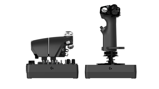Joystick Logitech G Saitek X56 HOTAS RGB Throttle/Stick image number 8