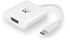 Cable Conversor Ewent USB C Macho para HDMI 4K Blanco image number null