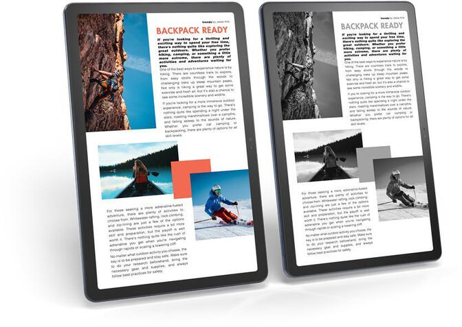 Tablet Lenovo Tab M10 TB-360ZU 10.61" (6 / 128GB) 90Hz WiFi+5G Azul image number 6