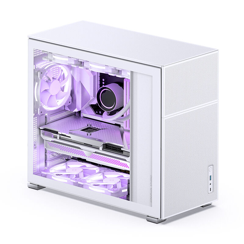Caja ATX Jonsbo D41 MESH Vidrio Templado Blanco
