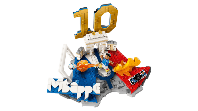 LEGO Editions: Kylian Mbapp&eacute;: Fen&oacute;menos del F&uacute;tbol, 490 Piezas (43013) image number 2