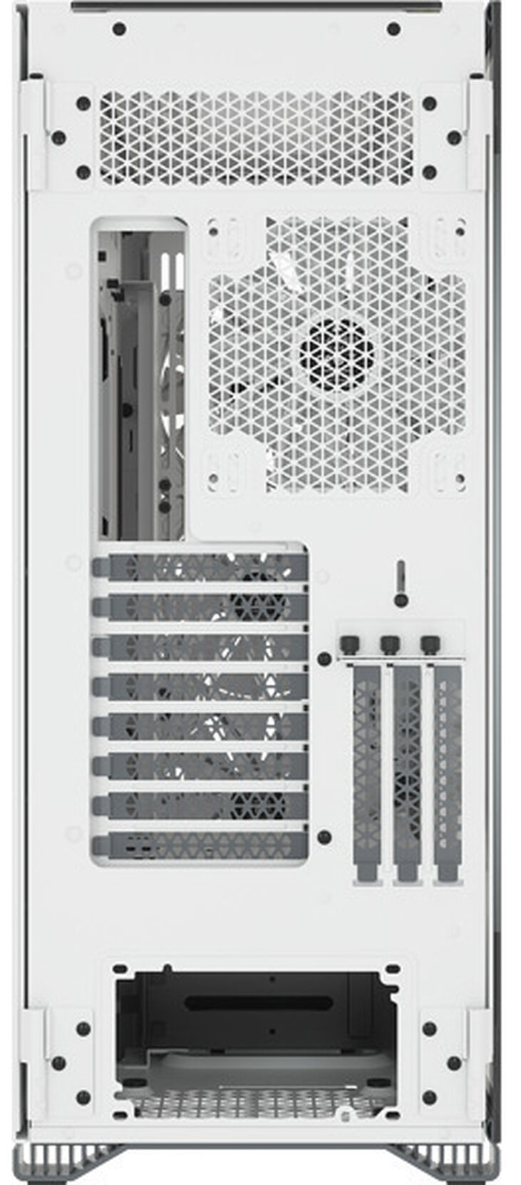 Torre E-ATX Corsair iCUE 7000X Airflow RGB Smart Blanco Cristal Templado image number 4
