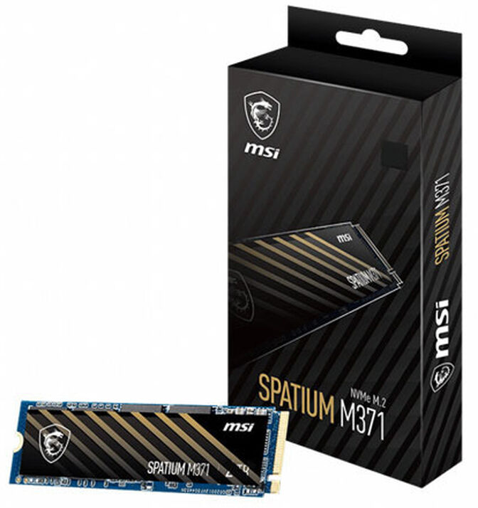 SSD MSI SPATIUM M371 500GB M.2 NVMe (2200/1150MB/s) image number 0