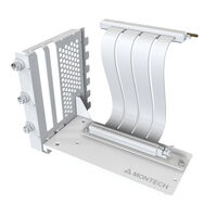 Kit Soporte VGA Montech Vertical Blanco