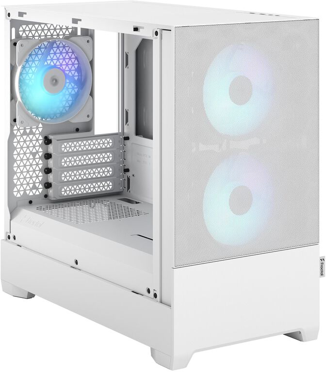 Torre Micro-ATX Fractal Design Pop Mini Air RGB White TG Clear Tint image number 6