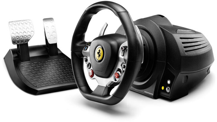 Volante + Pedales Thrustmaster TX Ferrari 458 Italia Edition - Xbox ONE / PC image number 0