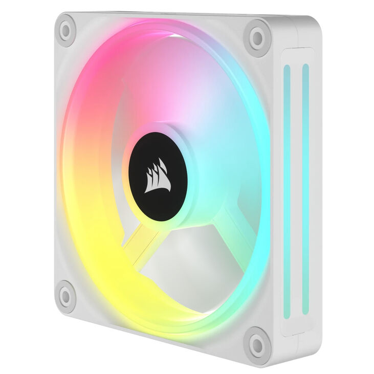 Ventilador Corsair iCUE Link QX120 RGB PWM Blanco 120mm (Expansion Kit) image number 4
