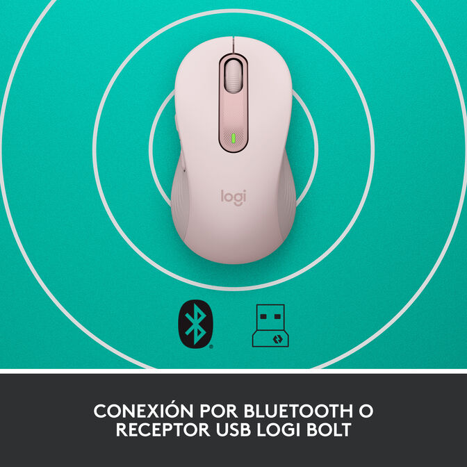 Rat&oacute;n Logitech Signature M650 Wireless Rose image number 10