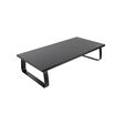 Soporte Elevador Tooq para Monitores Madera Negra image number null