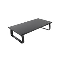 Soporte Elevador Tooq para Monitores Madera Negra