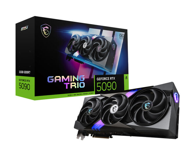 Tarjeta Gr&aacute;fica MSI GeForce&reg; RTX 5090 GAMING TRIO OC 32GB GDDR7 DLSS4 image number 0