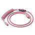 Cable Coiled Glorious USB-C para USB-A , 1,37m - Prism Pink image number null