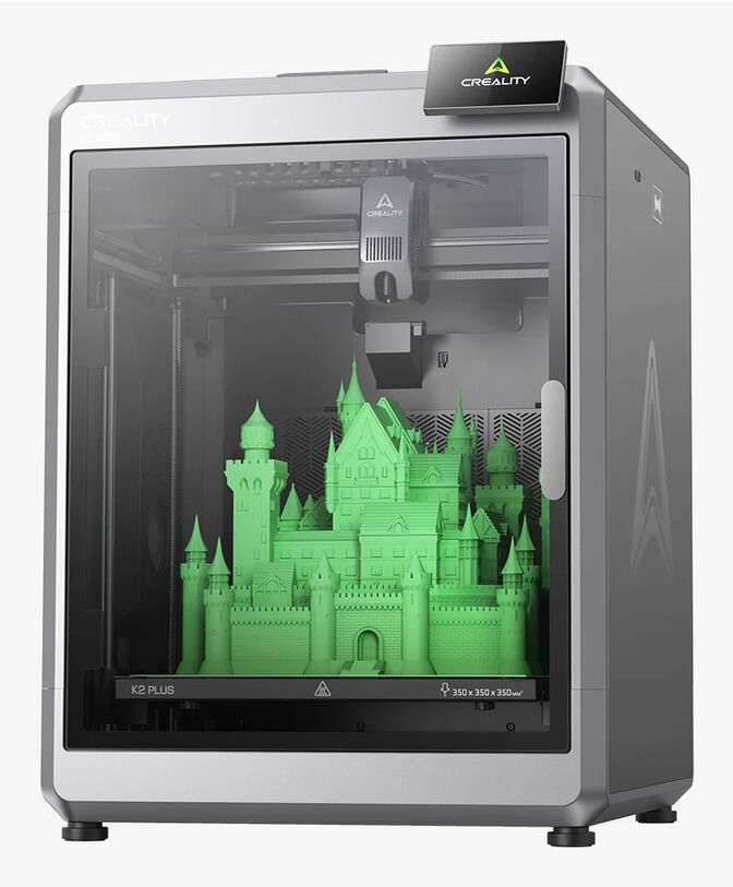 Impressora 3D Creality K2 Plus Combo FDM 350x350x350mm image number 3