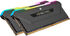 Corsair Kit 16GB (2 x 8GB) DDR4 3600MHz Vengeance RGB Pro SL Black CL18 AMD image number null