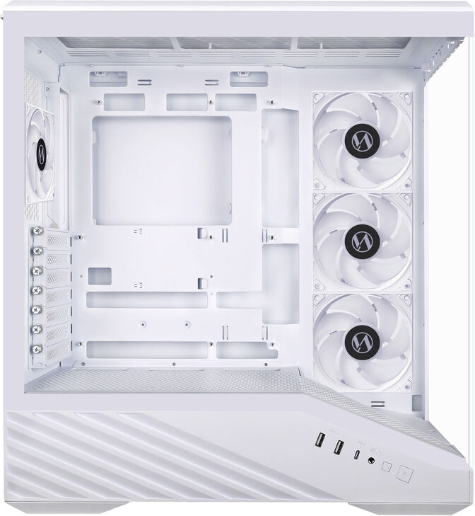 Caja ATX Lian Li Vector V100 Blanca Vidrio Templado image number 3