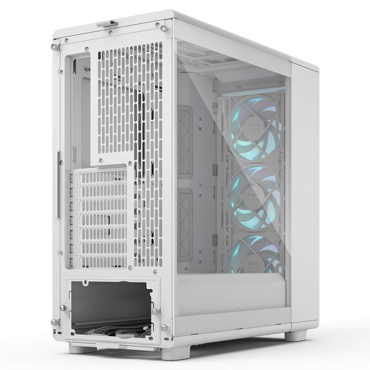 Torre ATX Fractal Design Epoch White Tempered Glass RGB Light Tint image number 7