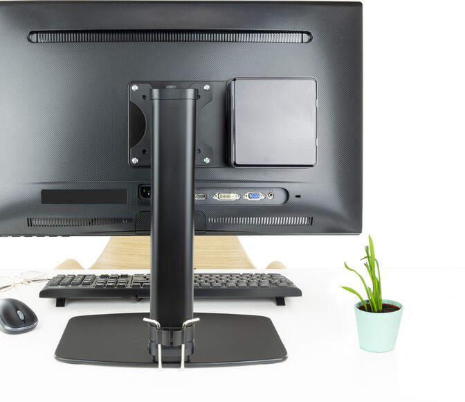 Soporte Lateral Tooq para Mini PC Negro image number 4