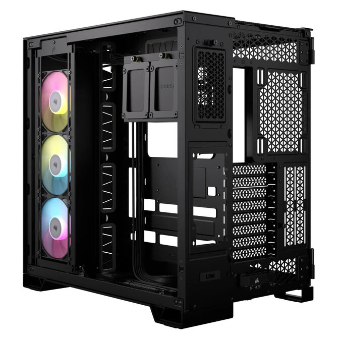Torre ATX Corsair iCue LINK 6500X Negro Cristal Templado image number 3