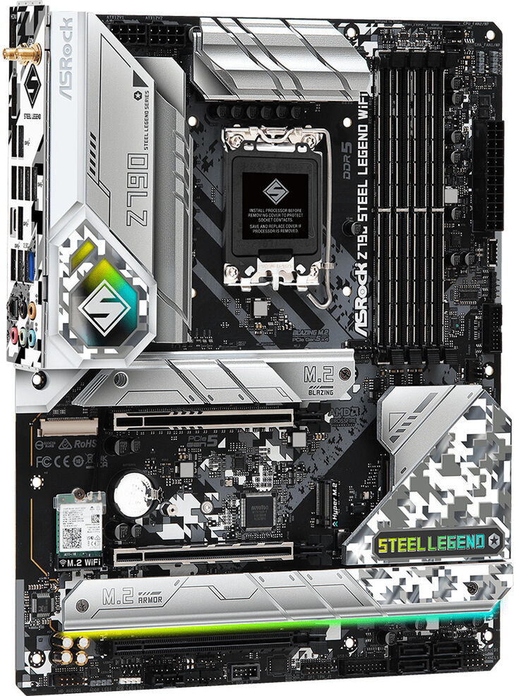 Placa Base ASRock Z790 Steel Legend WiFi image number 3