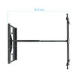 Soporte de Pared Tooq Tilt 43" a 80" Max. 50kg Negro image number null