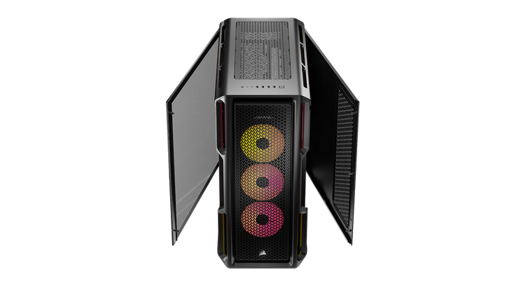 Torre E-ATX Corsair 5000T LX ARGB Negro Cristal Templado image number 14