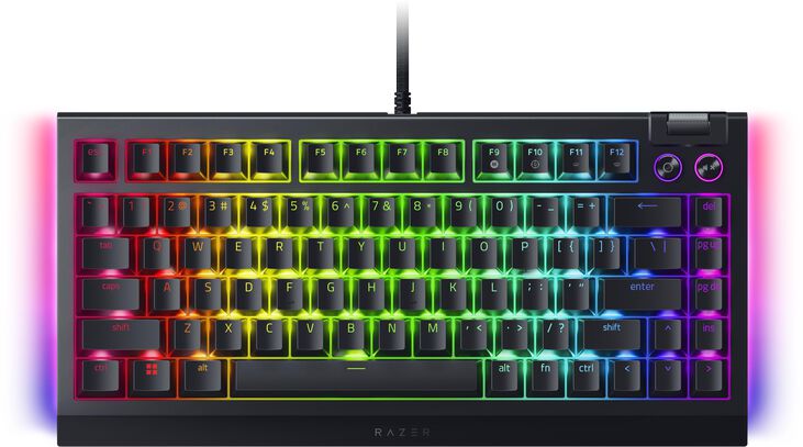 Teclado Razer BlackWidow V4 75% RGB Tactile Switch (US) image number 10