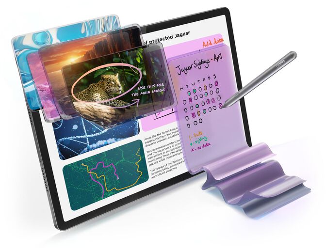 Tablet Lenovo Idea Tab Pro TB373FU 12.7" (8 / 256GB) 3K 144Hz WiFi Cinzento + Funda con Teclado + Pen image number 19