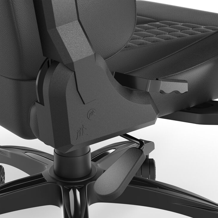 Silla Gaming Corsair TC100 RELAXED - Leatherette Negro image number 6