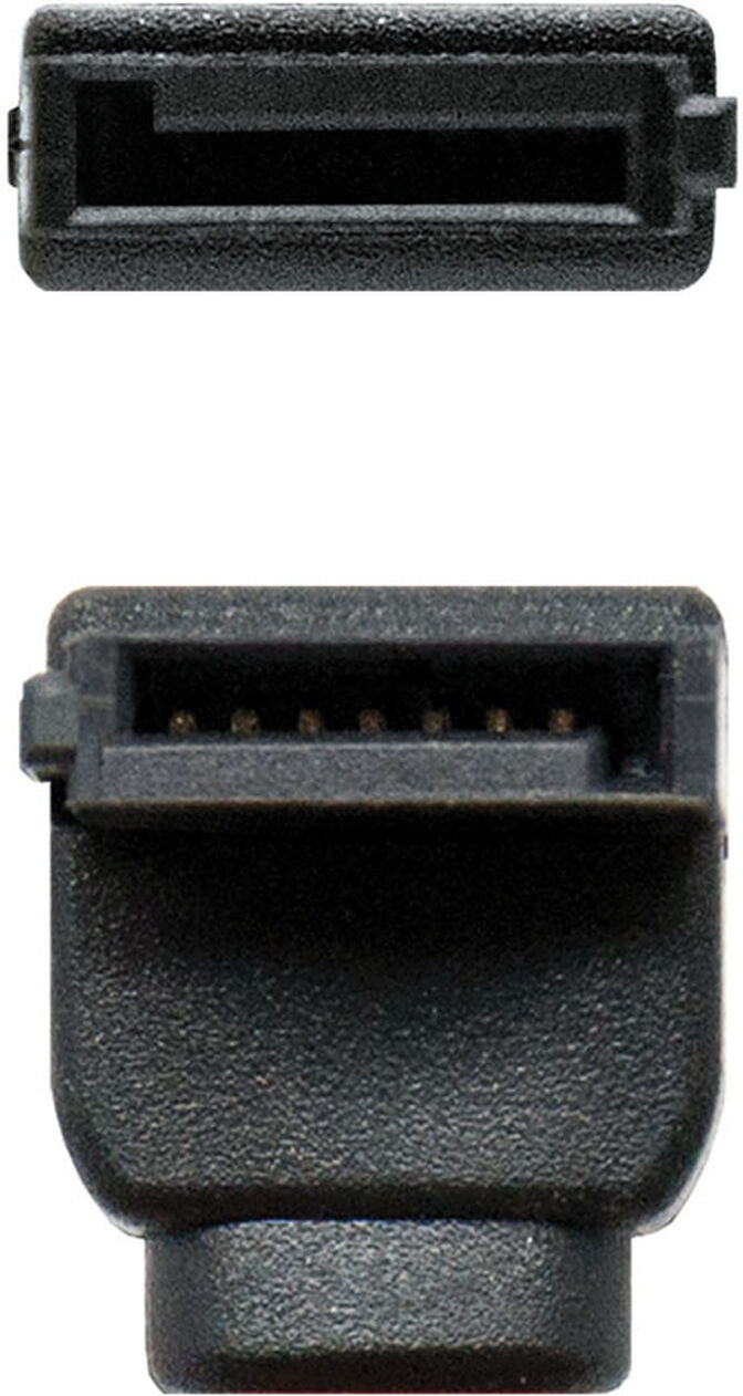 Cable SATA III Angular NanoCable 50 CM Rojo OEM image number 2