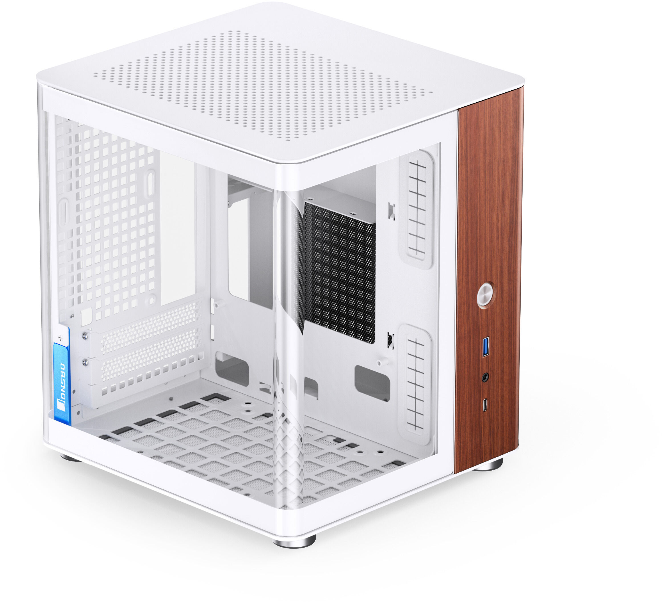 Caja Mini-ITX Jonsbo TK-0 Blanco