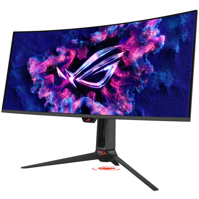 Monitor ASUS ROG Swift OLED PG34WCDN 34" 4K 360Hz  0.03ms G-SYNC 99% DCI-P3 True 10-bit 90W USB-C PD image number 2