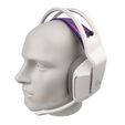 Auriculares Logitech G733 RGB Lightspeed Wireless Blanco image number null