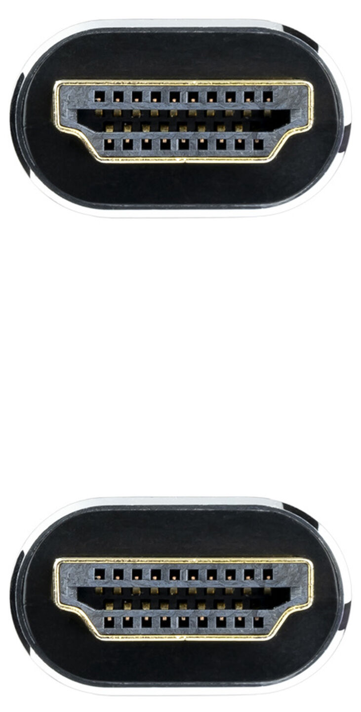Cable HDMI V2.1 8K NanoCable IRIS USB-A M/M 1.5 M Negro image number 2