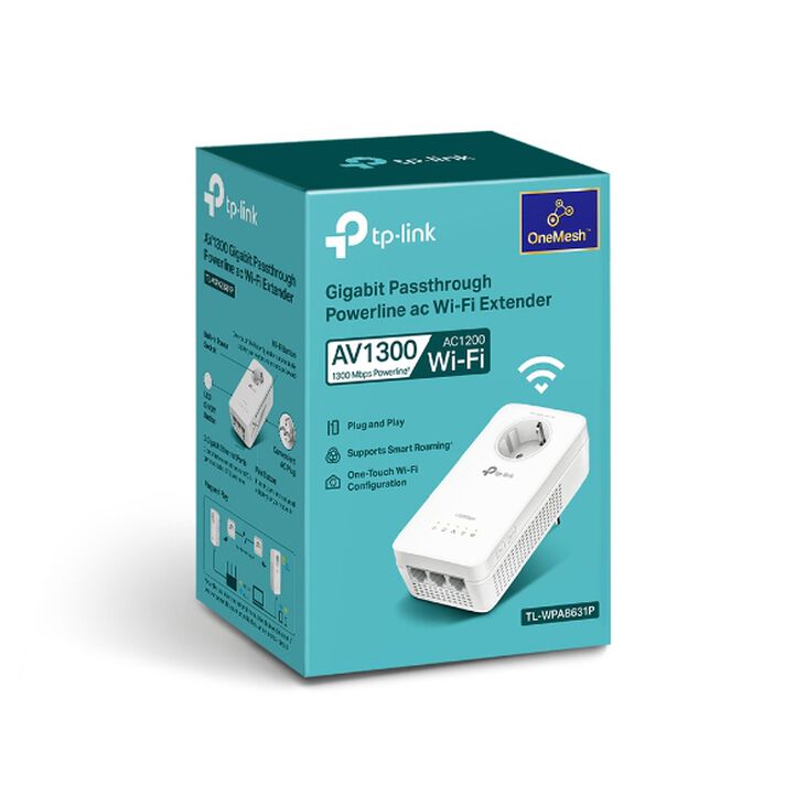 Repetidor TP-Link AV1300 TL-WPA8631P Gigabit Passthrygh Repetidor ac Wi-Fi Extender image number 2