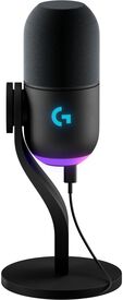 Microfone Logitech G Yeti GX LightSync RGB Preto image number null
