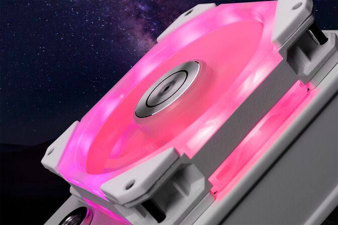 Ventilador EKWB Quantum Impulse 120 D-RGB (400-1800rpm) Blanco image number 6