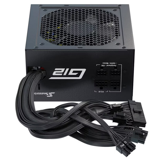 Fuente Seasonic G12 GM-650W 80+ Gold image number 3
