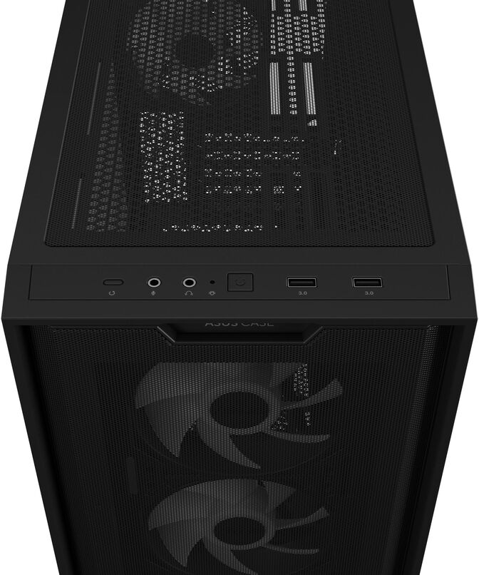 Torre Micro-ATX Asus A21 Plus ARGB Preta image number 12