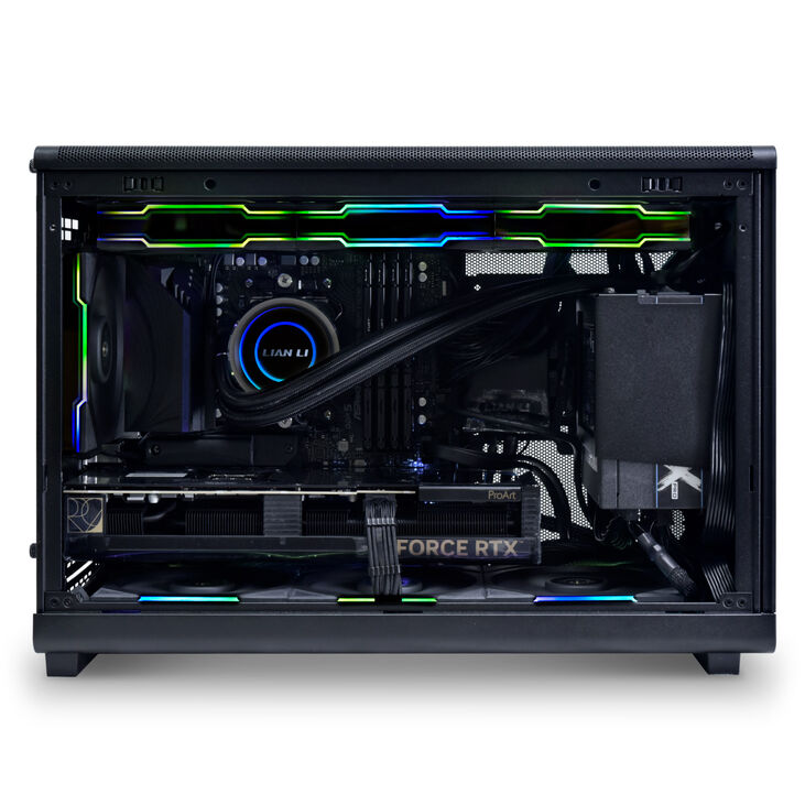 Caja Micro-ATX Lian Li x Dan Cases A3 Negra Madera Vidrio Templado image number 8