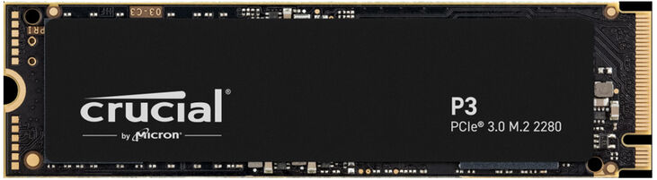 SSD Crucial P3 4TB 3D M.2 NVMe 2280 (3500/3000MB/s) image number 0