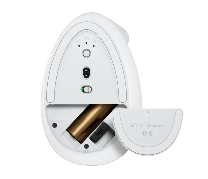 Rat&oacute;n Logitech Lift Vertical for Business 4000DPI Wireless/Bluetooth Blanco image number 3