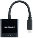 Adaptador NanoCable USB-C M para HDMI F 15 CM Negro image number null