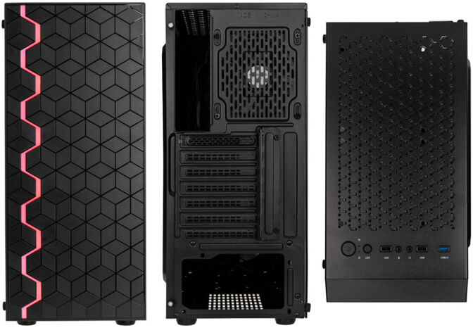 Caja ATX Kolink Inspire K8 ARGB Vidrio Templado image number 3